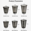 Milk Tea Cups in Black PET with Flat or Dome Lids Milk Tea Cups in Black PET with Flat or Dome Lids