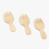 Mini Wooden Sporks for Dessert and Appetizers Mini Wooden Sporks for Dessert and Appetizers