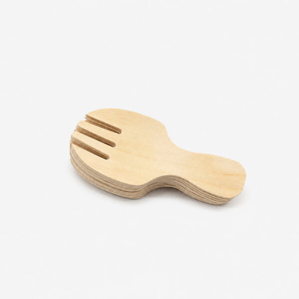 Mini Wooden Sporks for Dessert and Appetizers Mini Wooden Sporks for Dessert and Appetizers