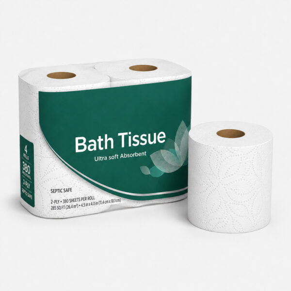 Multi-Pack Toilet Paper Rolls for Wholesale Supply
