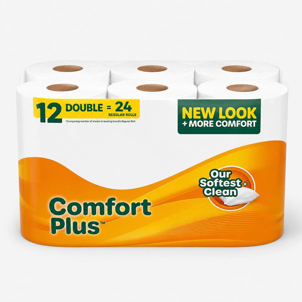 Multi-Roll Toilet Paper Pack for Wholesale Programs