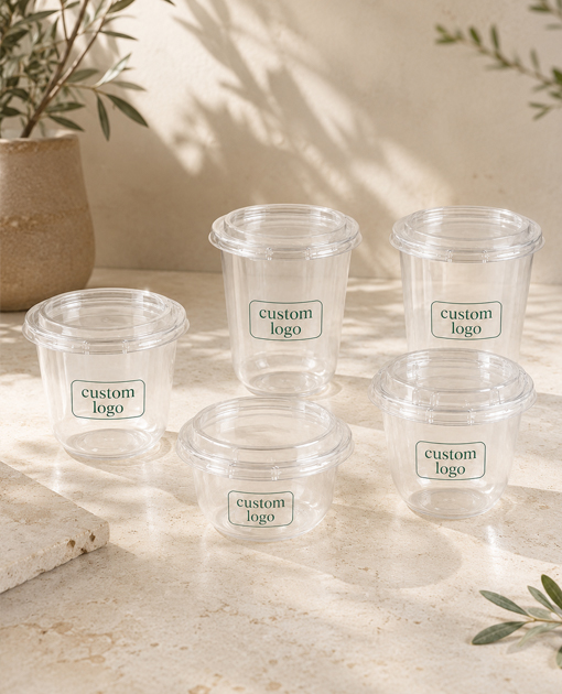 PET cold cup size options for foodservice procurement teams