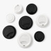 PLA Sip-Through Cup Lids for Hot Beverage Cups PLA Sip-Through Cup Lids for Hot Beverage Cups