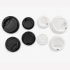 PLA Sip-Through Cup Lids for Hot Beverage Cups PLA Sip-Through Cup Lids for Hot Beverage Cups