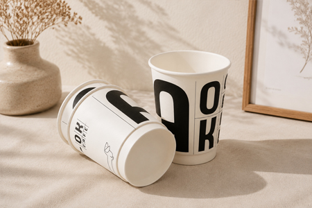 PLA-lined paper cups for wholesale eco-friendly packaging programs