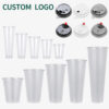 PP Injection Molded Cup with 90mm Rim