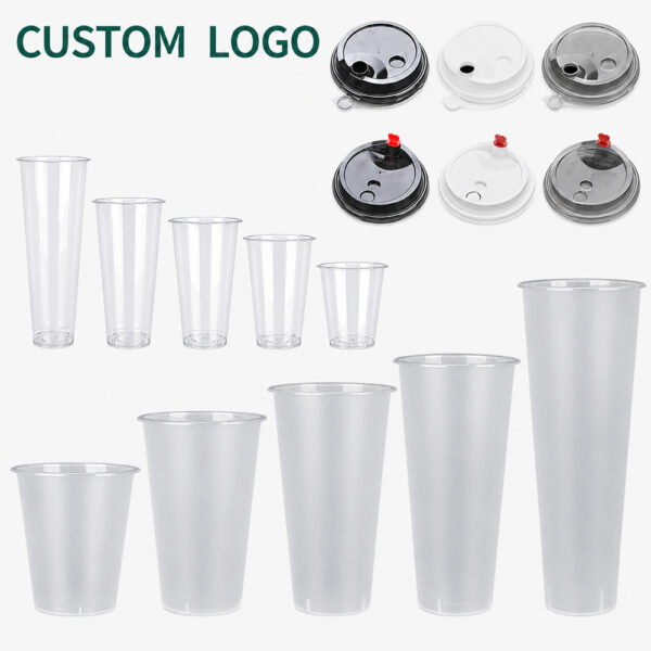 PP Injection Molded Cup with 90mm Rim