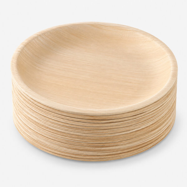 Palm Leaf-Style Disposable Plates for Catering Palm Leaf-Style Disposable Plates for Catering