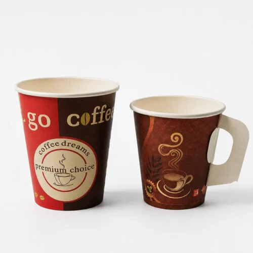 Paper Coffee Cup with Ripple Wall and Print Option