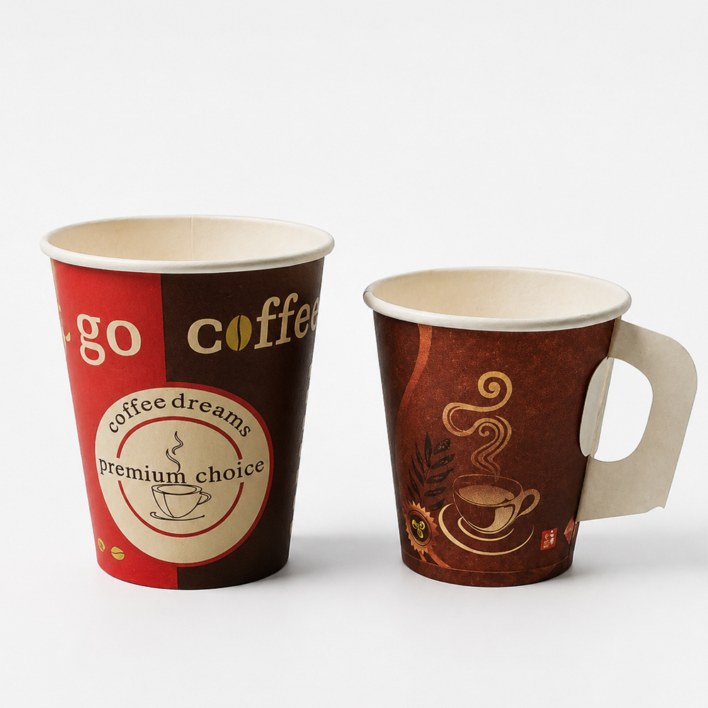Paper Coffee Cup with Ripple Wall and Print Option