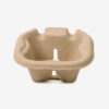 Paper Pulp Drink Carrier Tray for Takeaway Cups