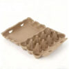 Paper Pulp Egg Carton with Hinged Lid Paper Pulp Egg Carton with Hinged Lid