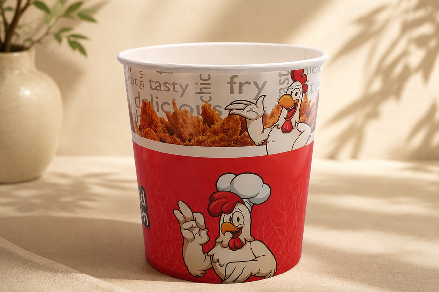 Paper bucket range for foodservice packaging buyers