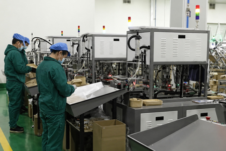 Paper food packaging factory overiew - Ecopack