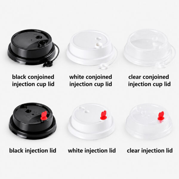 Plastic Cup Lids for Coffee and Cold Drinks