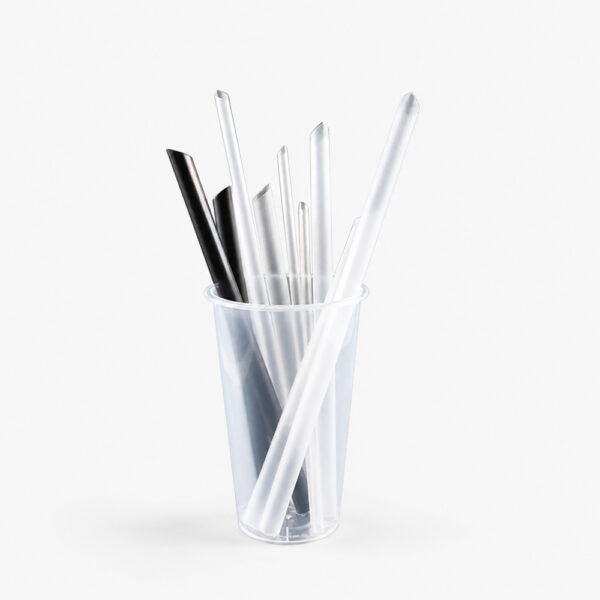 Plastic Drinking Straws in Multiple Sizes and Wraps