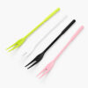 Plastic Fruit Fork for Dessert and Party Service Plastic Fruit Fork for Dessert and Party Service
