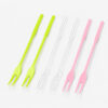 Plastic Fruit Fork for Dessert and Party Service Plastic Fruit Fork for Dessert and Party Service