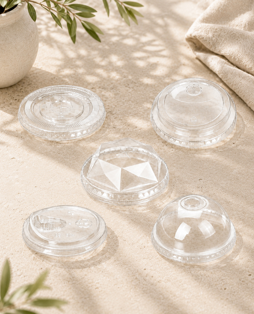 Plastic cup lid supplier options for beverage distributors