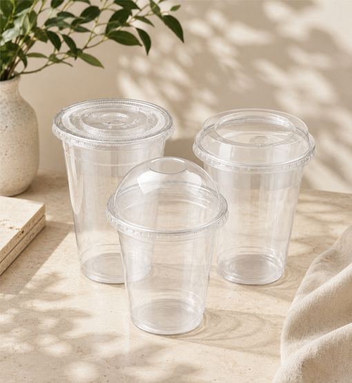 Plastic cup lid supplier options for beverage distributors