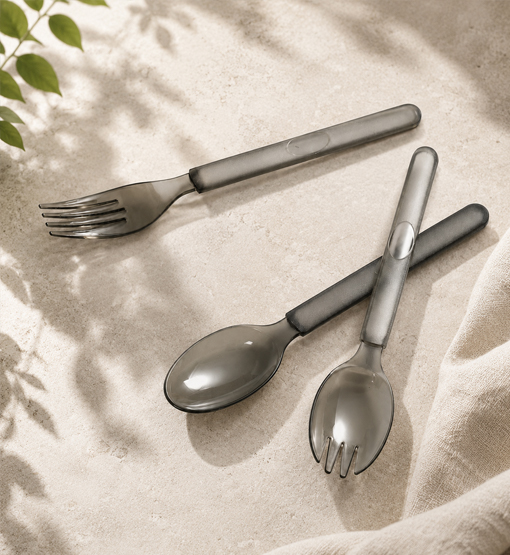 Plastic cutlery sets supplier for supermarket meal programs