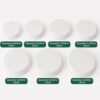 Pleated Paper Cup Lid with Optional Straw Hole and Logo