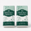 Pocket Tissue Pack for Travel and Private Label