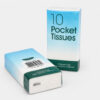 Pocket Tissue Packs, 10-Count 3-Ply Travel Format Pocket Tissue Packs, 10-Count 3-Ply Travel Format