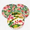 Printed Bamboo-Style Plate for Catering Service Printed Bamboo-Style Plate for Catering Service