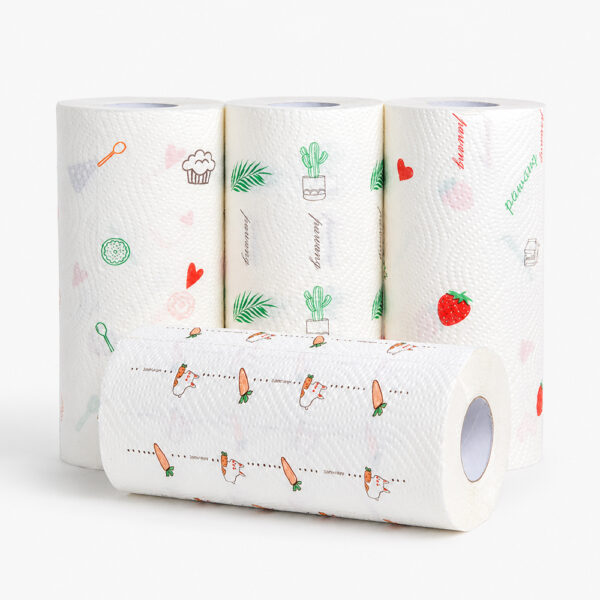 Printed Kitchen Paper Towel Roll for Custom Supply Printed Kitchen Paper Towel Roll for Custom Supply