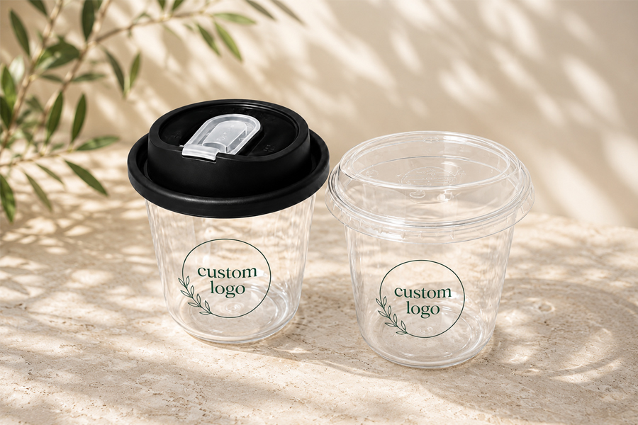Printed PET cold cups for restaurant groups and drink chains