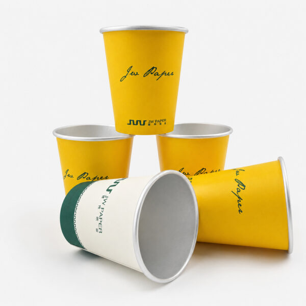 Printed Paper Cup for Café Beverage Service
