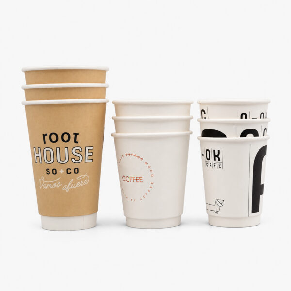 Printed Paper Cup for Takeaway Beverage Service Printed Paper Cup for Takeaway Beverage Service