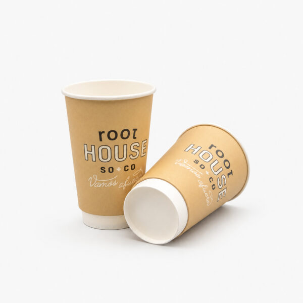 Printed Paper Cup for Takeaway Beverage Service Printed Paper Cup for Takeaway Beverage Service
