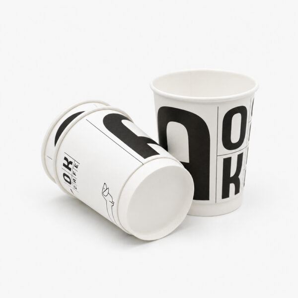 Printed Paper Cup for Takeaway Beverage Service Printed Paper Cup for Takeaway Beverage Service