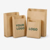 Printed Paper Food Bags for Takeaway Snacks Printed Paper Food Bags for Takeaway Snacks