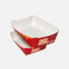 Printed Paper Food Tray for Fried Chicken Service Printed Paper Food Tray for Fried Chicken Service