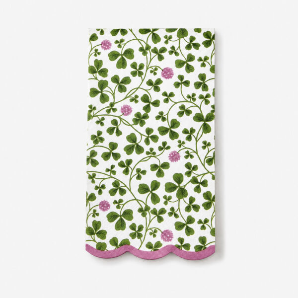 Printed Paper Napkins with Floral Botanical Designs Printed Paper Napkins with Floral Botanical Designs