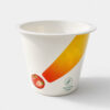 Printed Plastic Yogurt Cup with Peelable Foil-Style Lid Printed Plastic Yogurt Cup with Peelable Foil-Style Lid