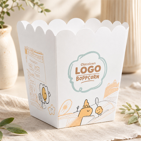 Printed paper food buckets for supermarket deli counters