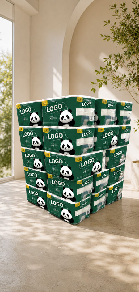 Private-label toilet paper rolls for wholesale buyers