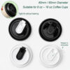 Reclosable Coffee Cup Lids with Flip-Lock Tabs Reclosable Coffee Cup Lids with Flip-Lock Tabs