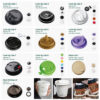 Reclosable Coffee Cup Lids with Flip-Lock Tabs Reclosable Coffee Cup Lids with Flip-Lock Tabs
