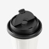 Reclosable Flip-Top Cup Lid for Takeaway Beverage Service Reclosable Flip-Top Cup Lid for Takeaway Beverage Service