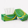 Rectangular Facial Tissue Box for Wholesale Supply