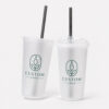 Round-Bottom Frosted PP Cup for Boba Drinks Round-Bottom Frosted PP Cup for Boba Drinks