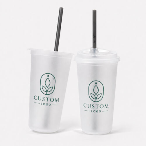 Round-Bottom Frosted PP Cup for Boba Drinks Round-Bottom Frosted PP Cup for Boba Drinks