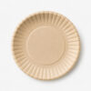 Round Disposable Bamboo Plate for Catering Service