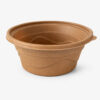 Round Molded Bamboo Fiber Bowl with Lid for Takeaway Round Molded Bamboo Fiber Bowl with Lid for Takeaway