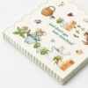 Scalloped Paper Napkins with Storybook Garden Print